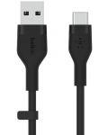 Кабел Belkin - Boost Charge, USB-A/USB-C, 1 m, черен - 2t