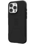 Калъф UAG - Civilian MagSafe, iPhone 16 Pro Max, черен - 2t