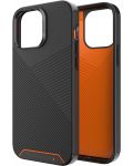 Калъф Gear4 - Denali Snap, iPhone 13 Pro Max, черен/оранжев - 2t