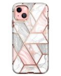 Калъф i-Blason - Cosmo, iPhone 13, Marble Pink - 1t