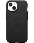Калъф UAG - Civilian MagSafe, iPhone 15, черен - 1t