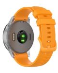 Каишка Techsuit - W006, Galaxy Watch/Huawei Watch, 20 mm, оранжева - 2t