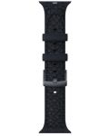Каишка Njord - Salmon Leather, Apple Watch, 40/41 mm, тъмносива - 1t
