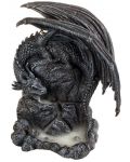 Кадилница Nemesis Now Adult: Dragons - Black Dragon Backflow, 19 cm - 1t