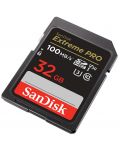 Карта памет SanDisk - Extreme PRO, 32GB, SDHC, Class10 - 3t