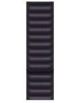 Каишка Apple - Leather S/M, Apple Watch, 41 mm, черна - 1t