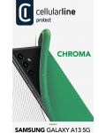 Калъф Cellularline - Chroma, Galaxy A13 5G, зелен - 3t