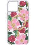 Калъф Case-Mate - Rifle Paper Rose Garden MagSafe, iPhone 14, многоцветен - 2t