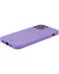 Калъф Holdit - Silicone, iPhone 13/14, Violet - 3t