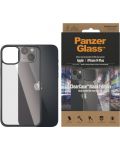 Калъф PanzerGlass - ClearCase, iPhone 14 Plus, черен - 1t