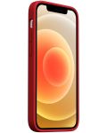 Калъф Next One - Silicon MagSafe, iPhone 12 mini, червен - 3t