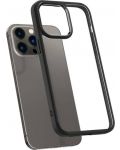 Калъф Spigen - Ultra Hybrid, iPhone 14 Pro, прозрачен/черен - 6t