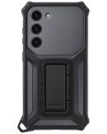 Калъф Samsung - Protective Standing, Galaxy S23, тъмносив - 4t