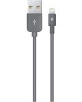Кабел ttec - AlumiCable, USB-A/Lightning, 1.2 m, сив - 1t