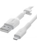 Кабел Belkin - Boost Charge, USB-A/Lightning, 2 m, бял - 3t