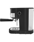 Кафемашина Rohnson - R-98010 Slim, 20 bar, 1.2l, черна/сребриста - 4t