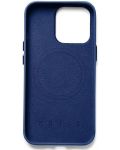 Калъф Mujjo - Full Leather MagSafe, iPhone 14 Pro, Monaco Blue - 3t