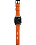 Каишка Nomad - Rugged, Apple, 1-8/Ultra/SE, 42/44/45/49 mm, Orange/Black - 4t