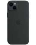 Калъф Apple - Silicone MagSafe, iPhone 14 Plus, Midnight - 1t