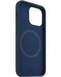 Калъф Next One - Silicon MagSafe, iPhone 14 Pro Max, син - 3t