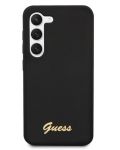 Калъф Guess - Metal Logo, Galaxy S23 Plus, черен - 1t