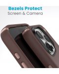 Калъф Speck - Presidio 2 Pro, iPhone 15 Pro, MagSafe ClickLock, кафяв - 6t