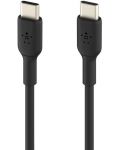 Кабел Belkin - CAB003bt2MBK, USB-C/USB-C, 2 m, черен - 5t