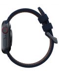 Каишка Njord - Salmon Leather, Apple Watch, 40/41 mm, тъмносиня - 3t