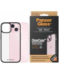 Калъф PanzerGlass - ClearCase D3O, iPhone 15, черен - 1t