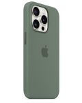 Калъф Apple - Silicone MagSafe, iPhone 15 Pro Мах, Cypress - 2t
