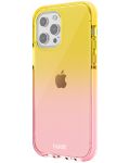 Калъф Holdit - SeeThru, iPhone 13 Pro, Bright Pink/Orange Juice - 2t
