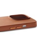 Калъф Mujjo - Full Leather MagSafe, iPhone 14 Pro, кафяв - 4t