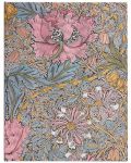 Календар-бележник Paperblanks William Morris - Хоризонтален, 80 листа, 2024 - 1t