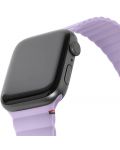Каишка Decoded - Lite Silicone, Apple Watch 42/44/45 mm, Lavender - 4t