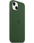 Калъф Apple - Silicone Magsafe, iPhone 13/14, зелен - 2t