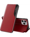 Калъф Techsuit - eFold, iPhone 15 Pro, червен - 1t