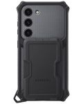 Калъф Samsung - Protective Standing, Galaxy S23, тъмносив - 3t