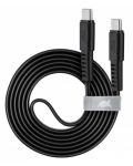 Кабел Rivacase -PS6005BK12, USB-C/USB-C, 1.2 m, черен - 2t