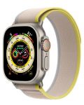 Каишка Apple - Trail Loop S/M, Apple Watch, 49 mm, сива/жълта - 2t
