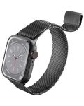 Каишка Cellularline - Steel, Apple Watch, 42/44/45/49 mm, черна - 1t