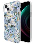 Калъф Case-Mate - Rifle Paper Garden Party Blue MagSafe, iPhone 15 Plus - 5t