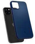 Калъф Spigen - Thin Fit, iPhone 15, Navy Blue - 3t