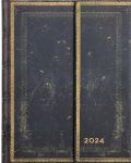 Календар-бележник Paperblanks Arabica - Verso, 18 х 23 cm, 80 листа, 2024 - 1t