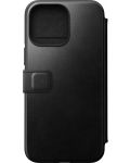 Калъф Nomad - Leather Folio MagSafe, iPhone 14 Pro Max, черен - 2t