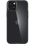 Калъф Spigen - Ultra Hybrid, iPhone 15 Plus, Frost Black - 1t
