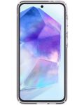 Калъф Spigen - Crystal Flex, Galaxy A55, прозрачен - 4t