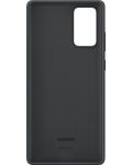 Калъф Samsung - Silicone, Galaxy Note 20, черен - 2t