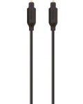 Кабел Belkin - Digital Optical Audio Cable M/M, 2m, черен/златист - 1t