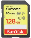 Карта памет SanDisk - Extreme, 128GB, SDXC, Class10 - 1t
