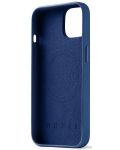 Калъф Mujjo - Full Leather MagSafe, iPhone 14, Monaco Blue - 2t